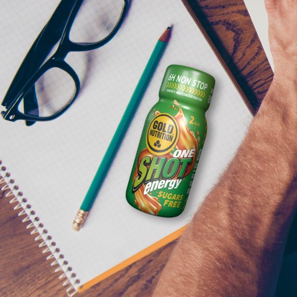 GoldNutrition® One Shot Energy for alertness and concentration