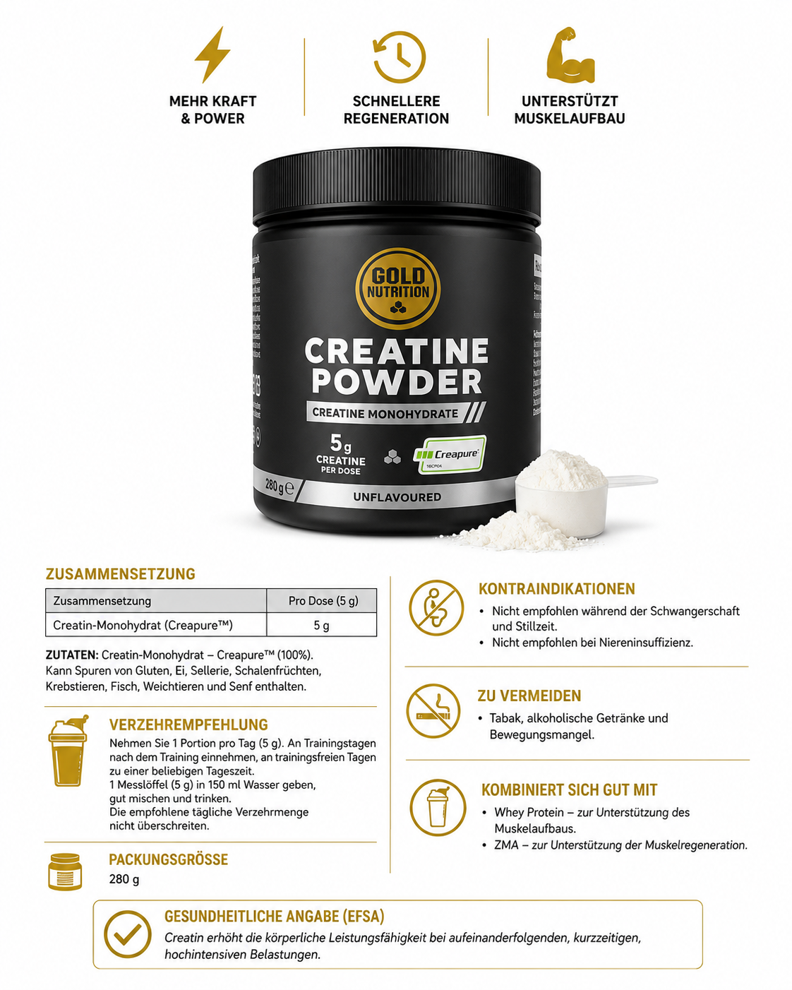 Creapure Creatine Powder