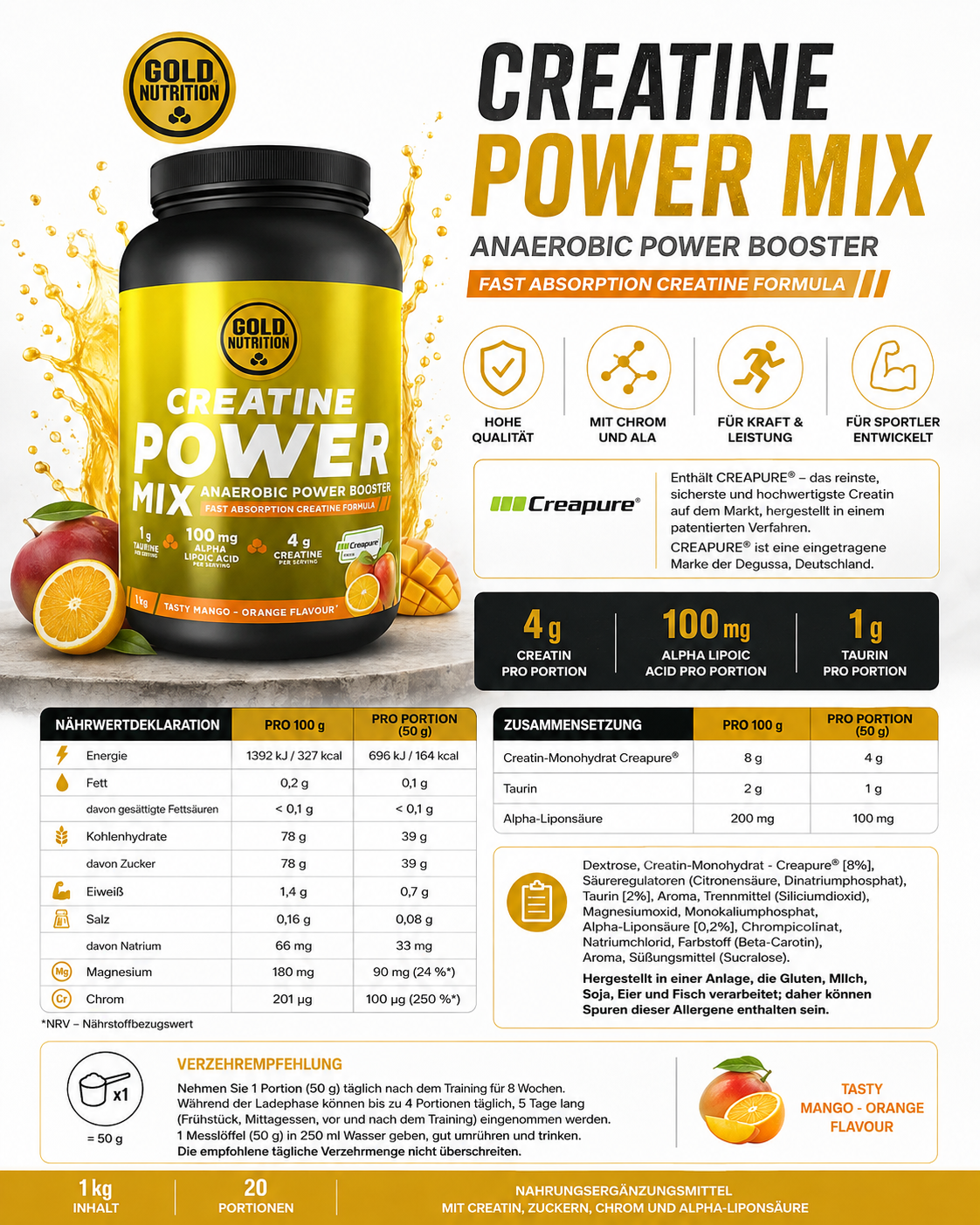Creatine Power Mix
