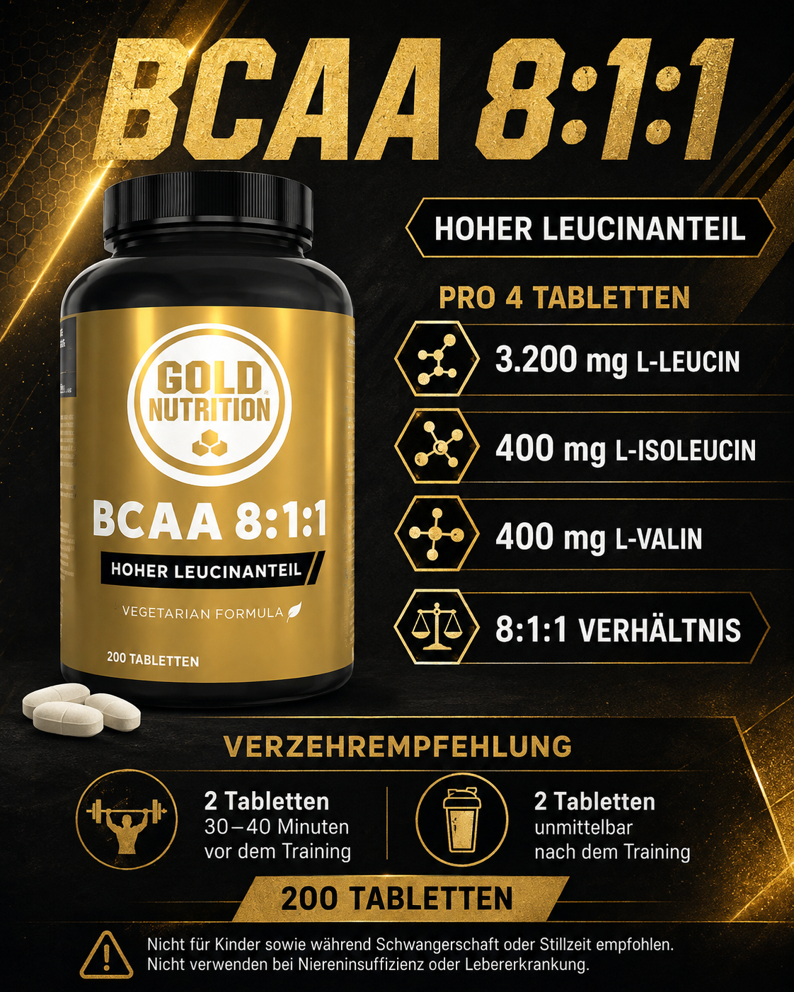 BCAA 8:1:1 