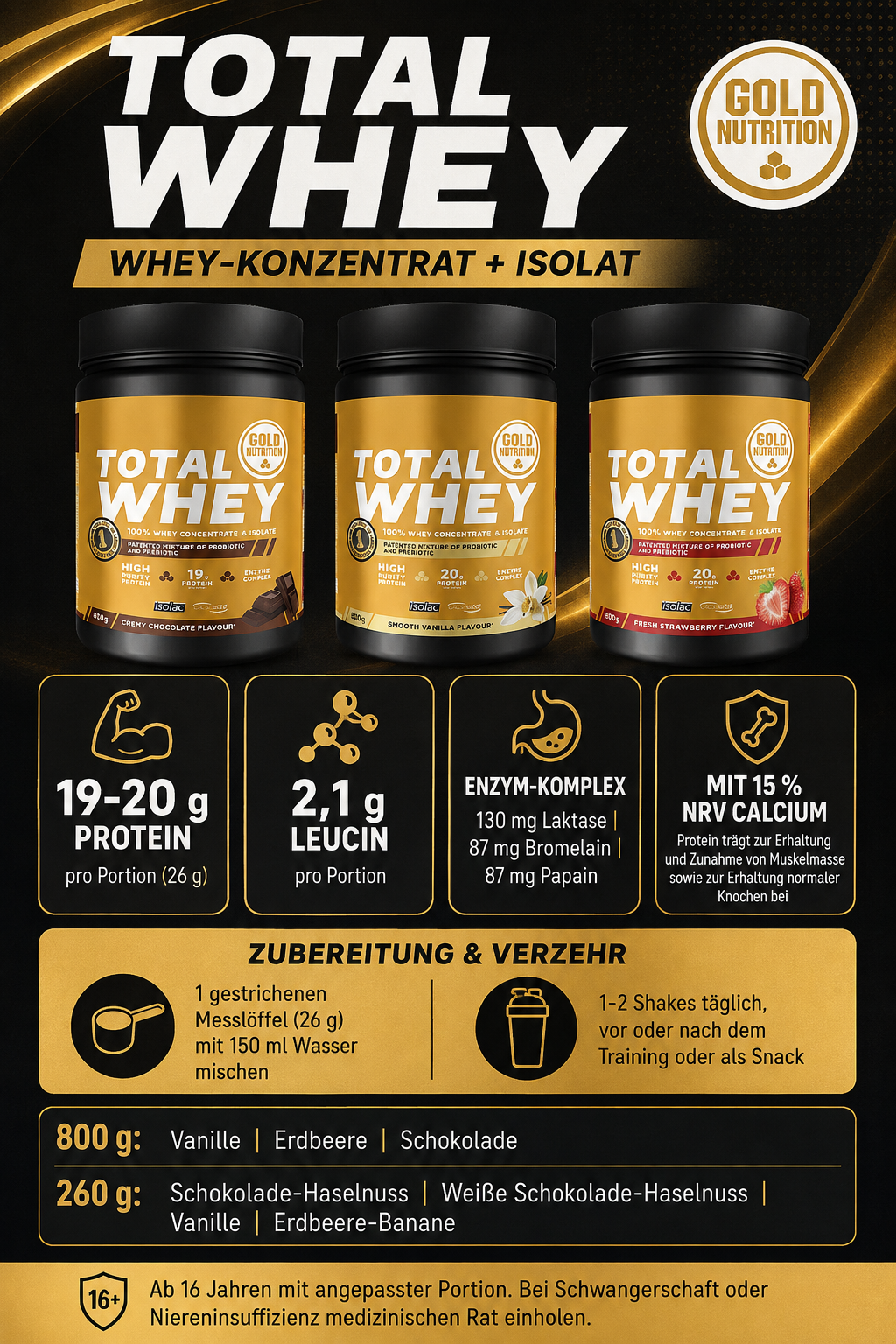 Total Whey 800g