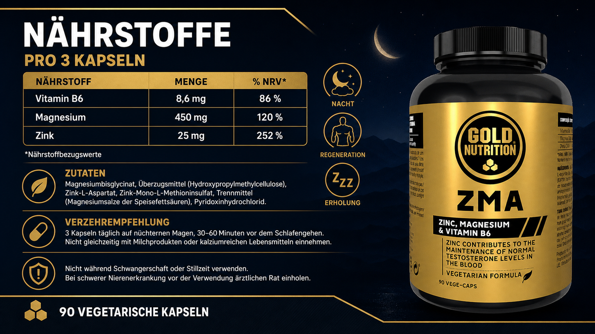 ZMA - 90 Kapseln