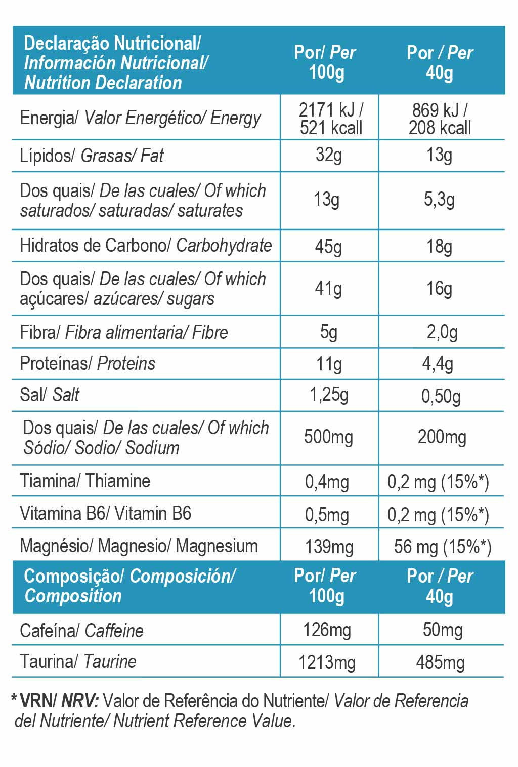 Total Energy Salz Riegel