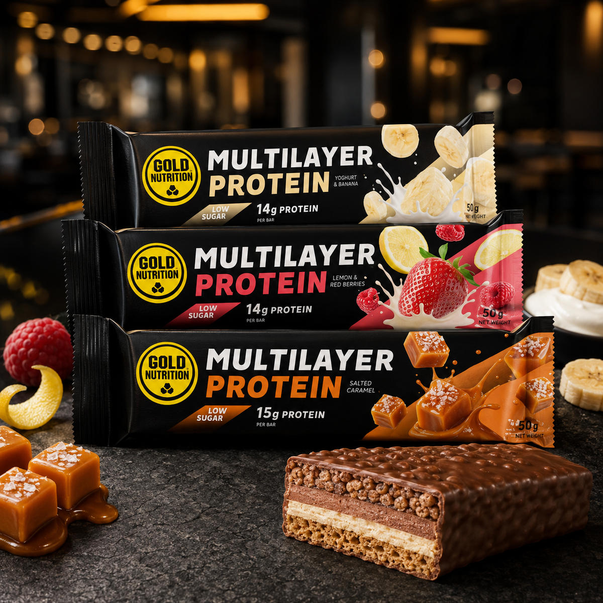 Multilayer Protein Bar