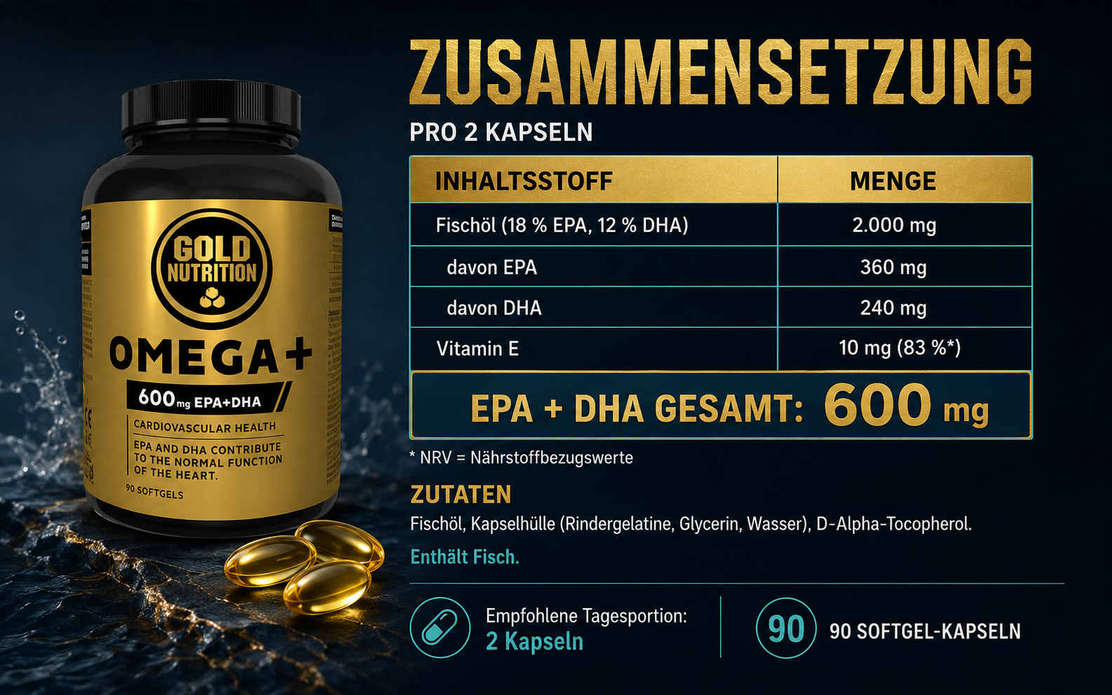 Omega 3 Konzentrat